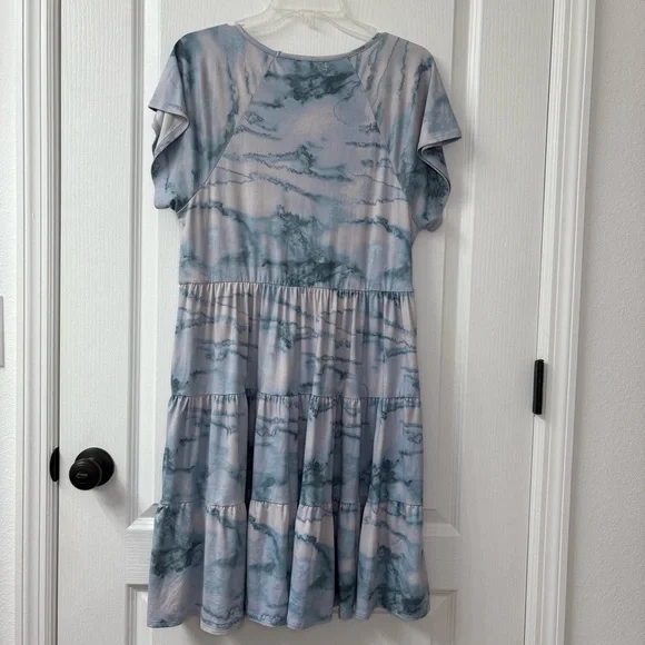 Urban Outfitters - Julia Tiered Ruffle Mini Dress - Picture 6 of 7